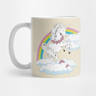 80's Retro Unicorn Mug